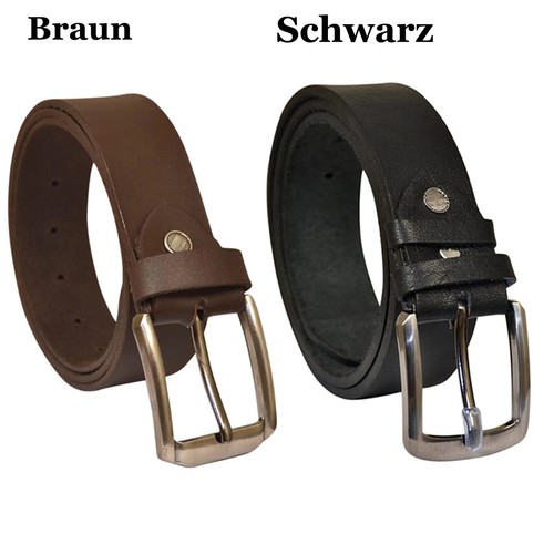 Echtleder gürtel herren - echtleder, cm