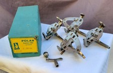 Schlittschuhe z. Anschrauben Polar Contra Gr. 27-31 Kufen alt retro m. Schlüssel