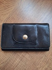 Hugo Boss Geldbörse Leder Schwarz