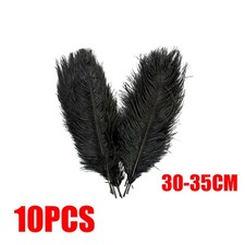 10 STK 25-40 cm große Straußenfedern Plume Craft Hochzeit Party Home Decoration