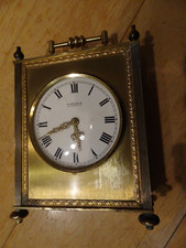 Tischuhr aus Messing, Kienzle automatic, mit Schlüssel