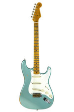 Fender '57 Strat Relic Limited Edit. Faded Aged Sherwood Green