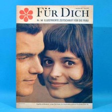 DDR FÜR DICH 14 1967 Carl Zeiss Jena Meschwitz Herrenmode Folienzelt Dunja O