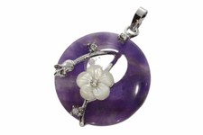 Amethyst schmuck donut - amethyst,