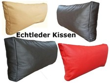 Lederkissen Sofakissen Echt Leder Sofa Dekokissen Rindsleder Kissen Rückenkissen