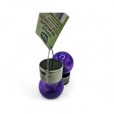 5x Echtglas Solar leuchte LED Garten Kugel Deko Licht Outdoor Living & Garden