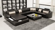Luxus Ledersofa Polster