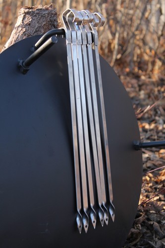 Tandoor spieß aus edelstahl - tandoor-spieß,