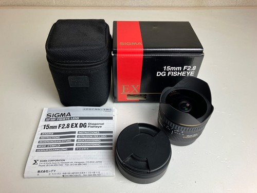 Near mint sigma - 15mm, f2.8