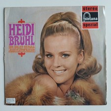 D G+/VG+ HEIDI BRÜHL :  Wir
