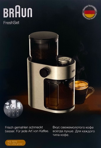 Braun kaffeemühle freshset - braun,