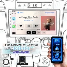 4+64GB Android Autoradio15 Für Chevrolet Captiva 2006-2011 GPS Navi BT WIFI +KAM