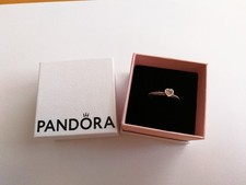 Pandora Ring 925 Herz rosa