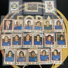 1974 Panini World Cup Munchen 74 FIFA Italy Sticker Lot Badge Team Players X 20