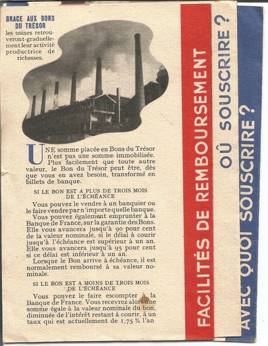 Alter werbeprospekt bons - bons, du