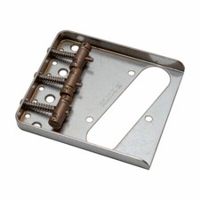 Gotoh BS-TC1 Vintage Telecaster Bridge mit In-Tune Sätteln (Aged/Relic Chrome)