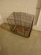  großer Vogelkäfig, H 80 cm