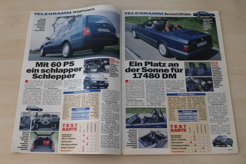 Auto bild 1994 mercedes e - 27/1994,