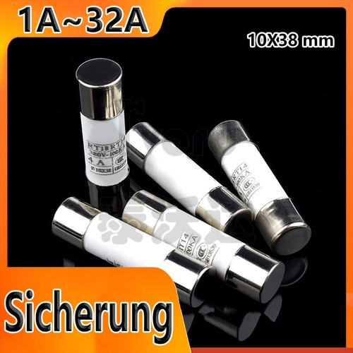 Sicherung keramik 10x38mm - sicherung,