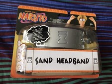 NARUTO Shonen Jump Sand Headband Cosplay Mattel L1658 In OVP Stirnband