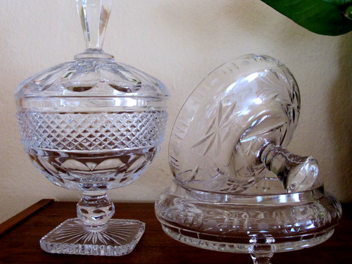 Bleikristall deckel pokal - bleikristall,