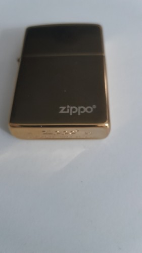 Zippo feuerzeug goldfarben - zippo,