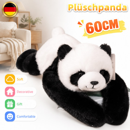 Kuscheltier plüschpanda 60cm - plüschpanda,