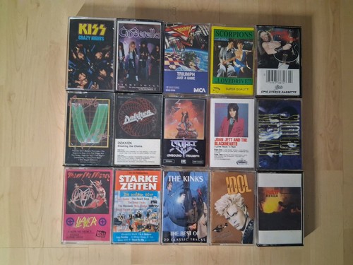 Musikkassetten konvolut - musikkassetten,