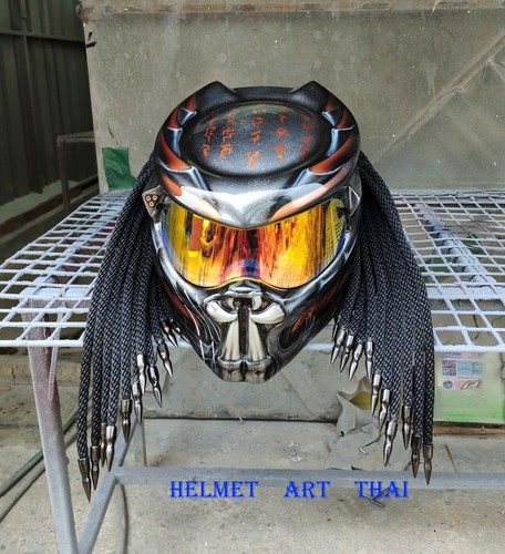 Custom predator motorradhelm - custom,