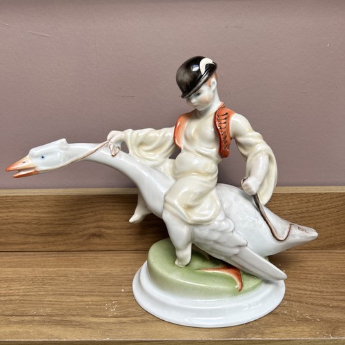 Große herend porzellan figur - herend,