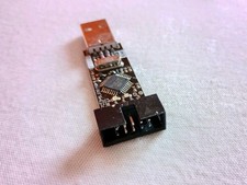 USB ISP USBASP Programmer für Atmel AVR ATMega/ ATTiny Mit Wannenstecker-Kabel
