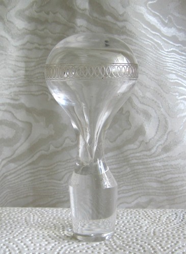 Antiker glas karaffen stöpsel - antiker,