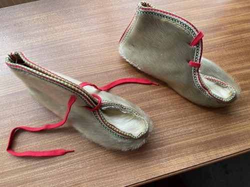 Vintage saami rentierfell - vintage,