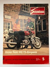 Der Deutsche Straßenverkehr Mai 1976 DDR / MZ TS 250 Gespann /Trabant / Wartburg