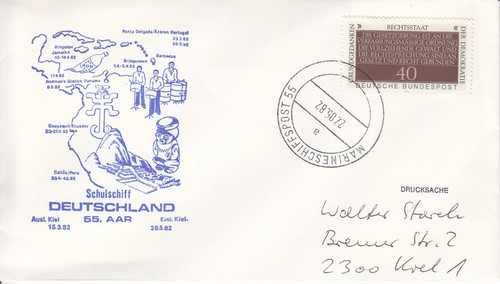 Schiffspost schulschiff - schiffspost,