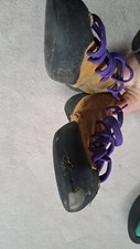 3 Paar Kletterschuhe defekt alt Damen ca. Gr 6,5?