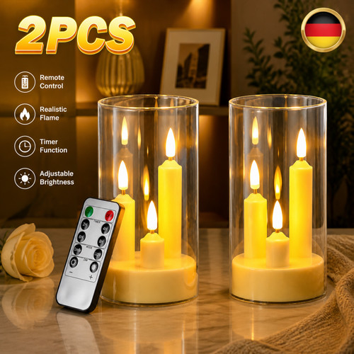 Led kerzen stück - led,