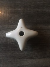 Alter Porzellan Griff Wasserhahn für Armatur Wanne Bad Dusche Vintage