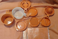 Tupperware  Set oranges Maßliebchen Messbecher Küchenmass abmessen Abwiegen
