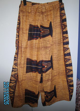 Ballonförmige Hose Lagenlook afrikanische Baumwolle Ethno