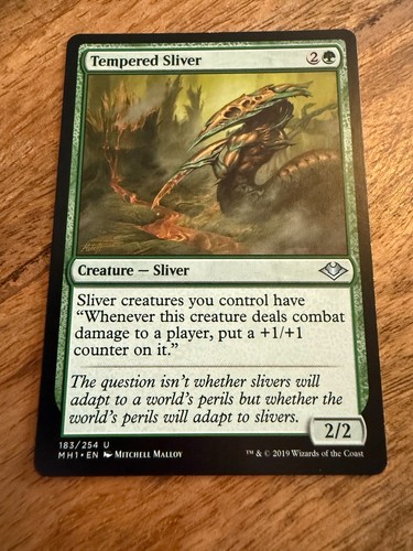 Tempered sliver gehärteter - sliver, /