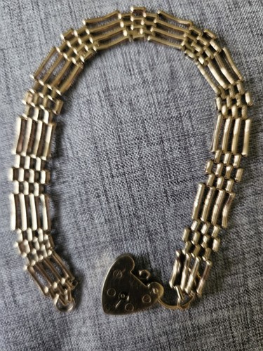 Echtgold armband 375 schwer - echtgold,