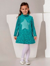 Mädchen Tunika Kleid Pullover