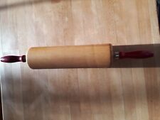 Profess. Wellholz/Nudelholz/Teigrolle (30cm lang) aus Buchenholz mit Kugellagern