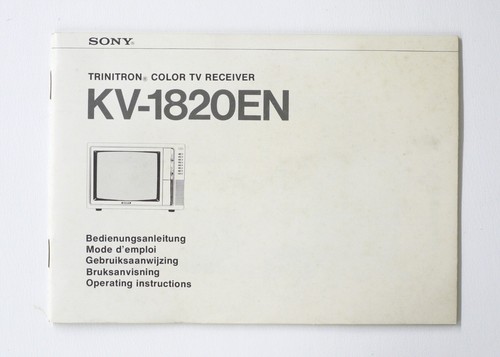Original sony 1820en - sony, kv-1820en
