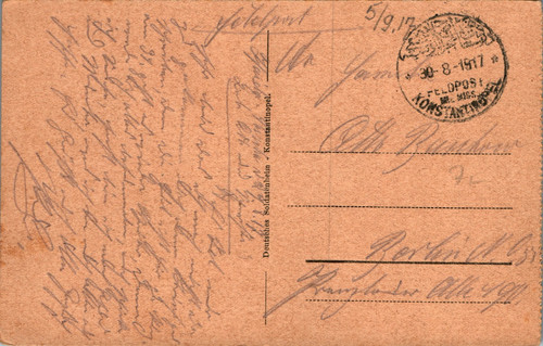 Stempel deutsche feldpost - ak,