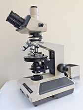 Olympus BH2-BHSP Polarisationsmikroskop POC, Kondensator, SRG Tisch, Objektive etc