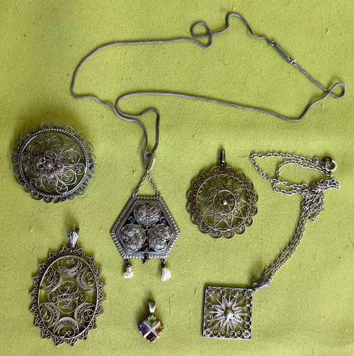 Antiker silberschmuck - antiker,