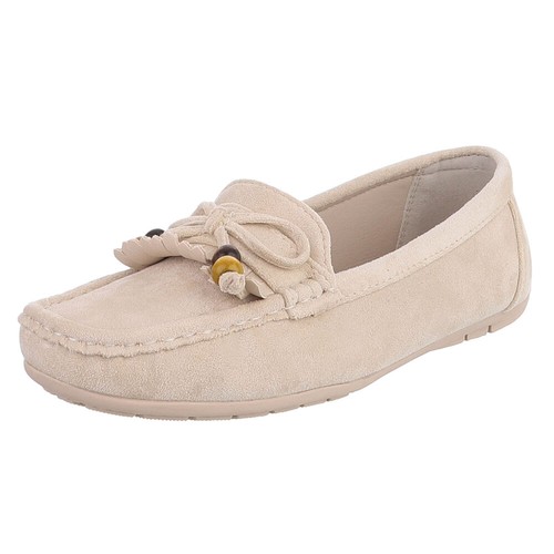 Damen mokassins mit perlen - damen,