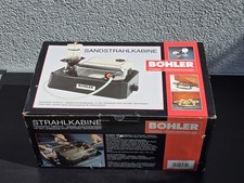 BÖHLER Sandstrahlkabine, Strahlkabine in original Verpackung, Unbenutzt, Zubehör